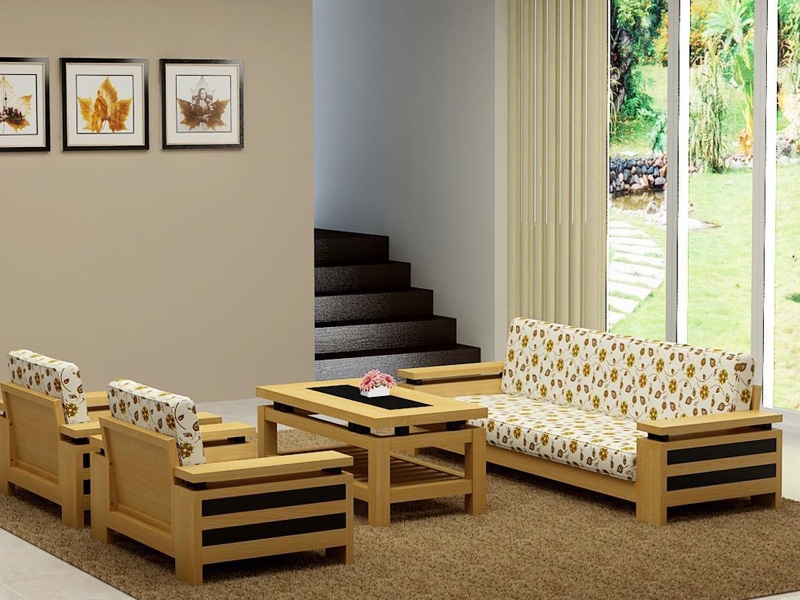 Nội thất phòng khách mang phong cách cổ điển